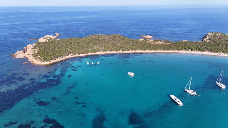 From San Teodoro: Tavolara Archipelago Dinghy Grand Tour - Proratora and the coast around Capo Coda Cavallo