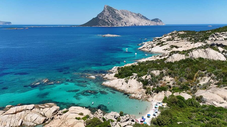 From San Teodoro: Tavolara Archipelago Dinghy Grand Tour - Cala Brandinchi, Sardinia’s Little Tahiti