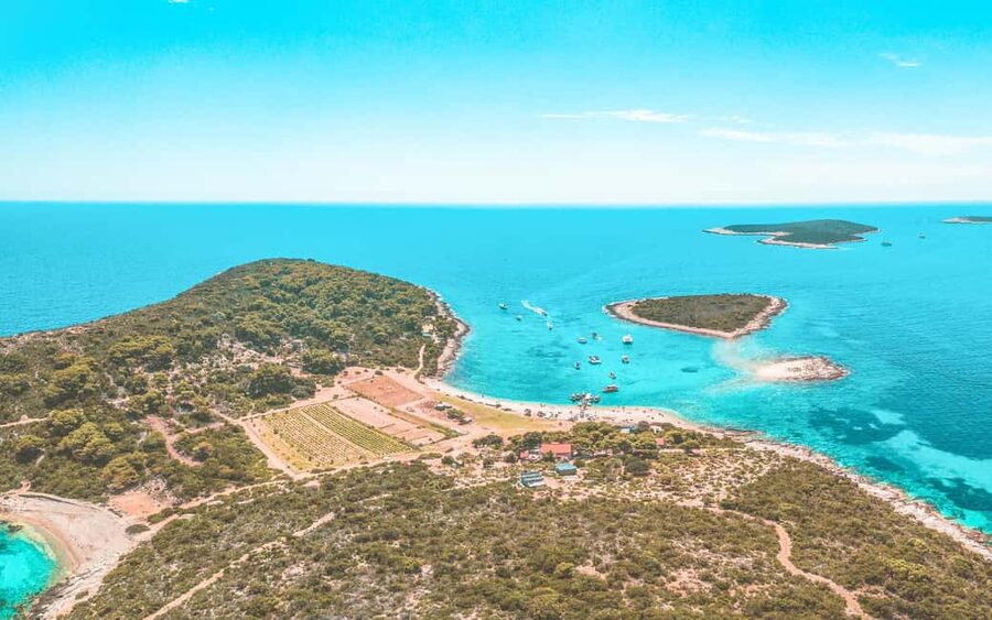 From Split: Blue Cave & 5 Islands Amazing Speedboat Tour - Hvar gives you two hours on foot