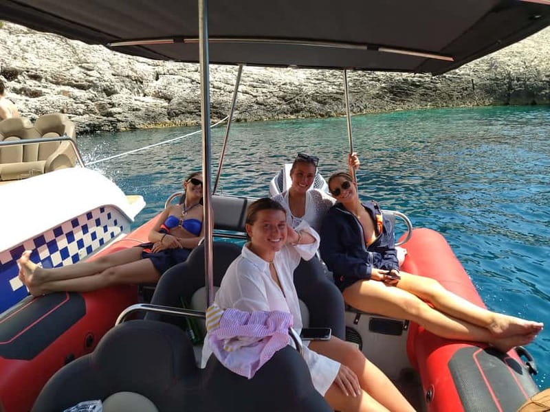 From Split: Blue Cave, Hvar, Mamma Mia, 5 Islands boat Tour - The Pakleni Islands and the approach to Hvar