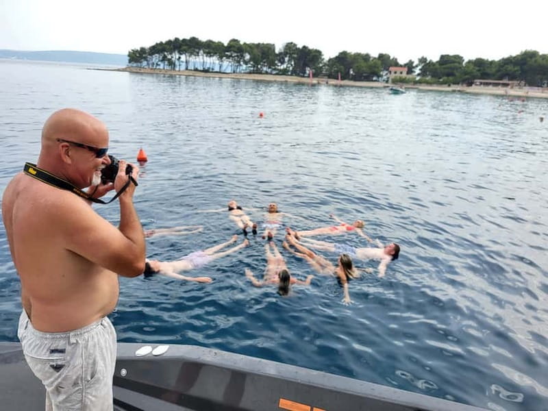 From Split: Blue Cave, Hvar, Mamma Mia, 5 Islands boat Tour - Two hours in Hvar for food and exploring