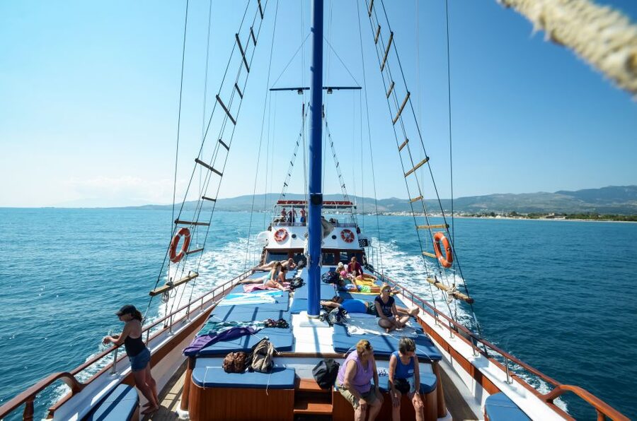 From the Port of Kos: Full Day Boat Cruise to 3 Islands - Key points before you book