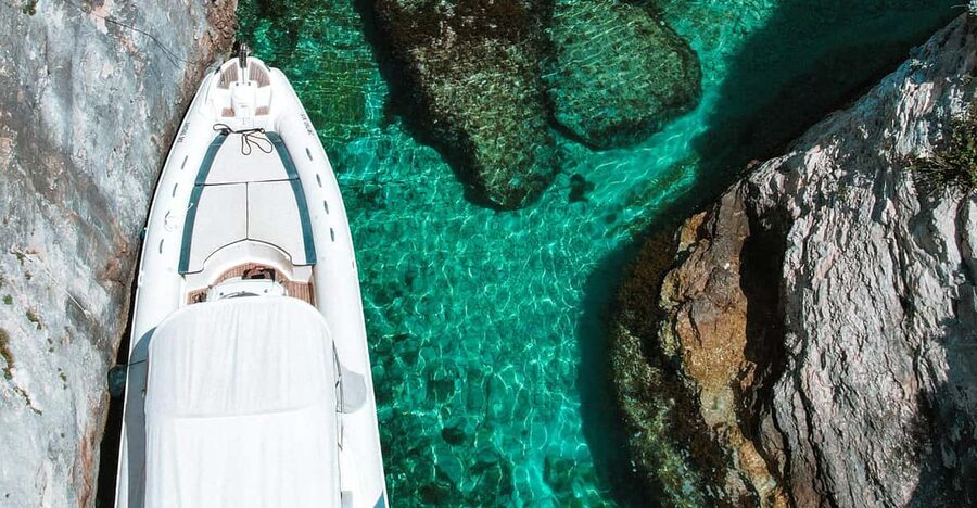 From Vis : Island-Hopping Cruise with beach and Cave Stops - Green Cave and Veliki Budikovac