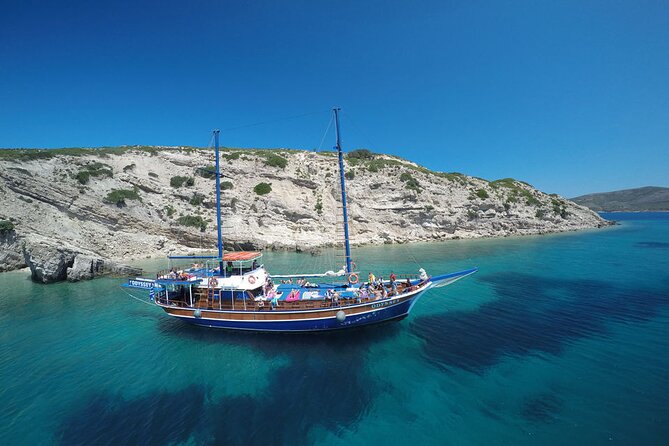 Full Day 3-Island Boat Cruise from Port of Kos - Lunch onboard is simple, useful, and better than expected