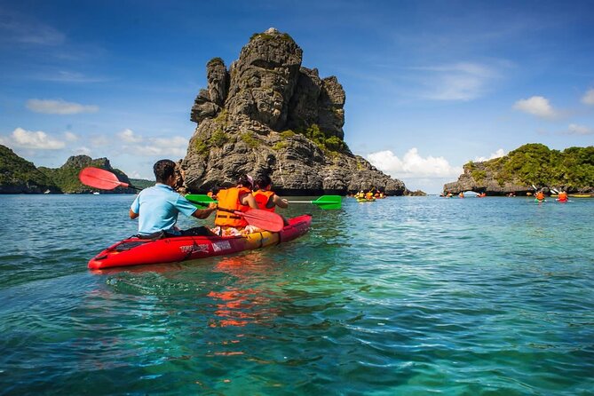 Full-Day 42 Islands Angthong National Marine Park Tour - Beach time, swimming, and a slower hour