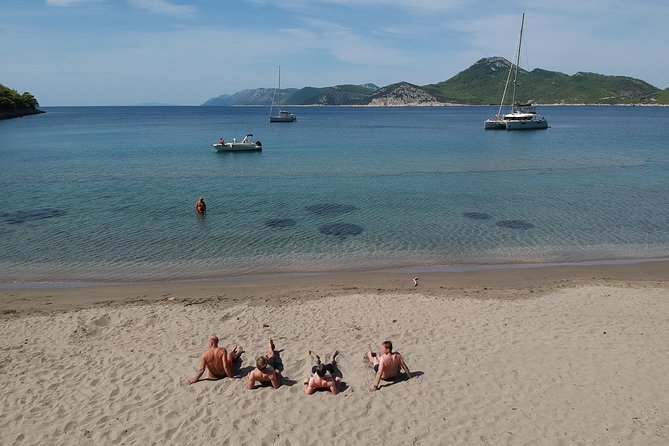 Full-Day Elafiti Islands Private Speed Boat Tour by Quicksilver 675 - Lopud’s Šunj Beach and village sights