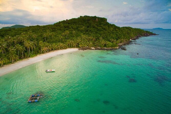 Full day Phu Quoc Discovery 4 Island with Cable Car Tour - May Rut Trong: lunch, swimming, and slower time