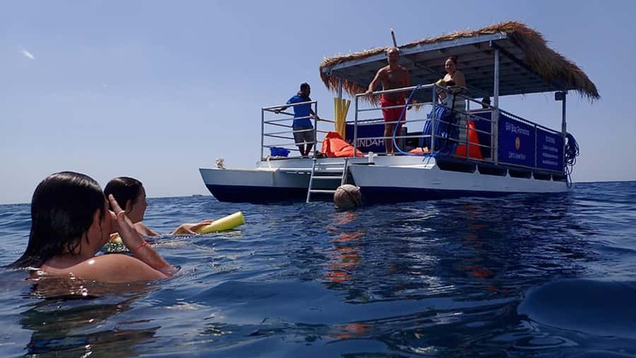 Gili Trawangan: 3-Gili Islands Snorkel Sunset Cruise w/ BBQ - Gili Air for coral, fish, and the onboard BBQ
