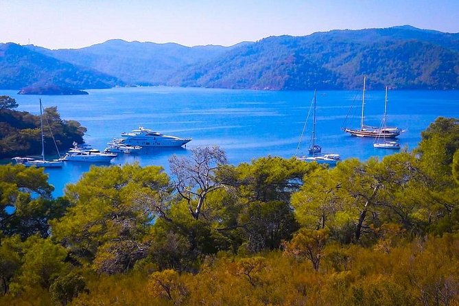 Gocek 12 Islands Cruise with Lunch & Transfer from Sarıgerme - Boat lunch at 1:30 pm