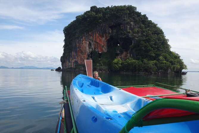 Half day 3 island, Kayaking (Talabeng Sea Cave) - Koh Phee and Koh Aung from a longtail boat
