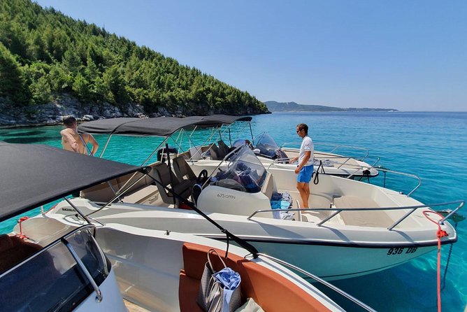 Half-Day Elafiti Islands Private Speed Boat Tour by Quicksilver 675 - Gruž Port to Kolocep, with Dubrovnik behind you