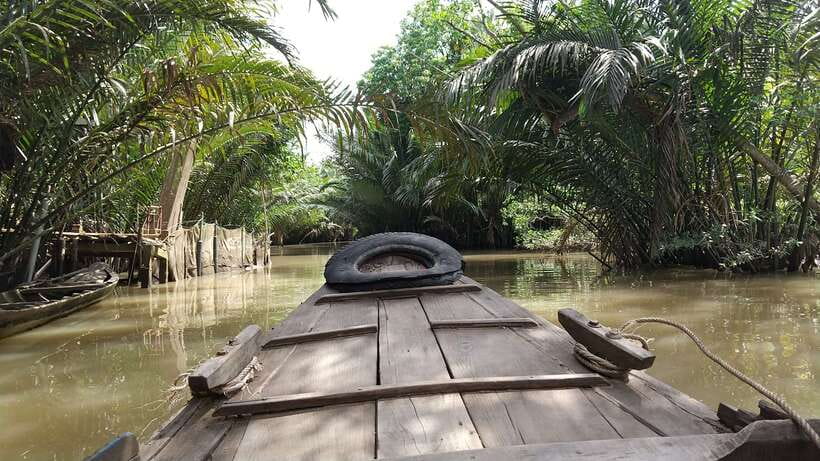 HCM: Mekong Delta Islands Boat & Tuk-Tuk Tour with Tastings - Four islands and the wide Mekong