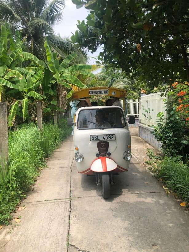 HCM: Mekong Delta Islands Boat & Tuk-Tuk Tour with Tastings - Honey tea, coconut candy, and Bánh Khọt