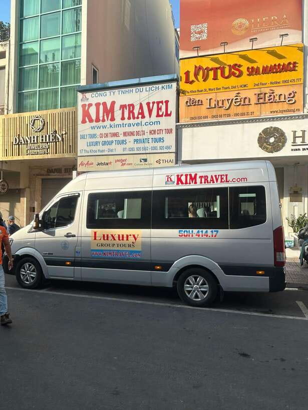 HCM: Mekong Delta Islands Boat & Tuk-Tuk Tour with Tastings - Vinh Trang Pagoda and the first river crossing