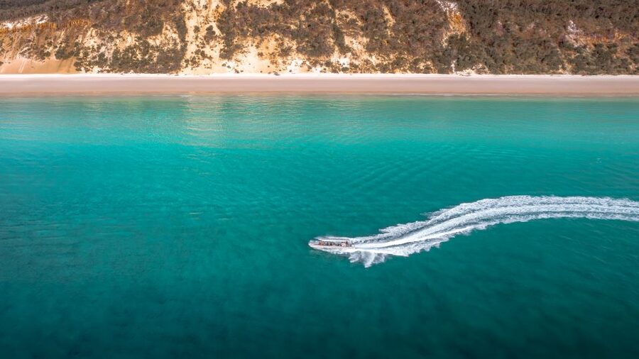 Hervey Bay: Exclusive Island Hopper Adventure Cruise - The beach stops and why conditions matter