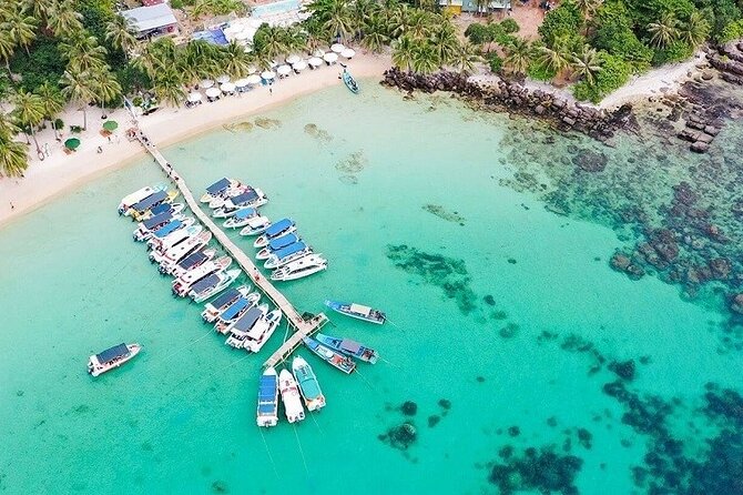 Hon Thom cable car & 4-island hopping trip in Phu Quoc Island - Gam Ghi Island for coral and snorkeling
