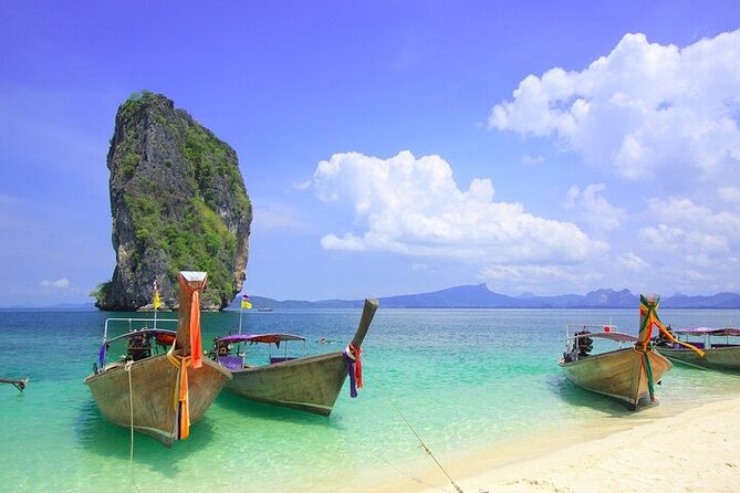 Hong and 4 Islands Private Longtail Boat Tour - Poda Island starts the beach day