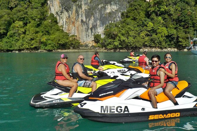 Jet Ski Island Hopping off Langkawi - Getting used to the throttle beyond Langkawi’s shore