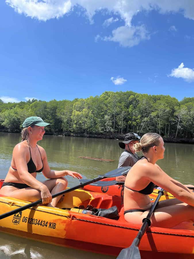 Ko Lanta: Full-Day Mangrove Kayaking 2Islands 2Caves 2 Kayak - Diamond Cave at Koh Talabeng