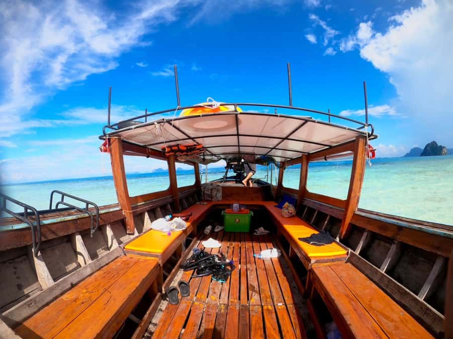 Ko Lanta: Private 4 Islands Tour by Longtail Boat - Koh Ma finishes the day with another swim