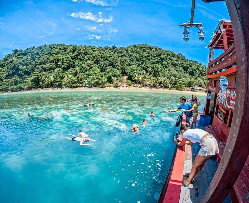 Koh Chang: 3 or 4 Islands Snorkel & Beach Tour by Big Boat - Koh Rang National Park and three nearby islets