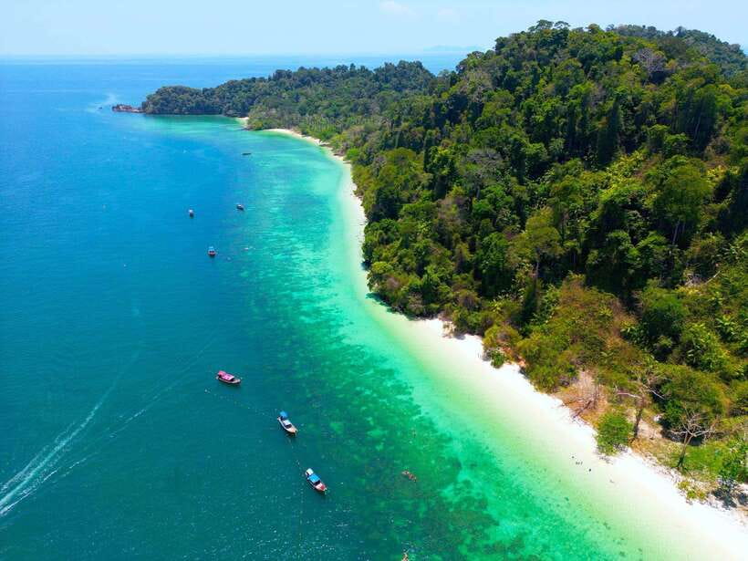 Koh Lanta: 4 Islands, Emerald Cave & Koh Kradan by Speedboat - Key points at a glance