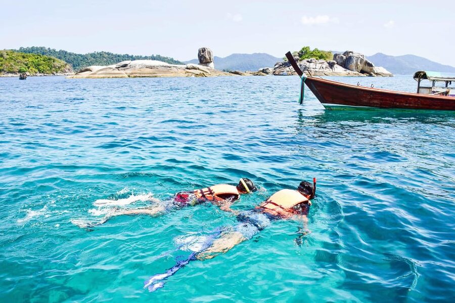 Koh Lipe: 7 Island Snorkeling Trip by Longtail Boat w/ Lunch - Jabang and the final coral stop