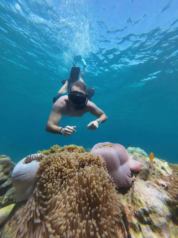 Koh Lipe: Half-Day Snorkelling Trip To 4 Islands 5 Points - Hin Ngam, where the beach is made of black stones