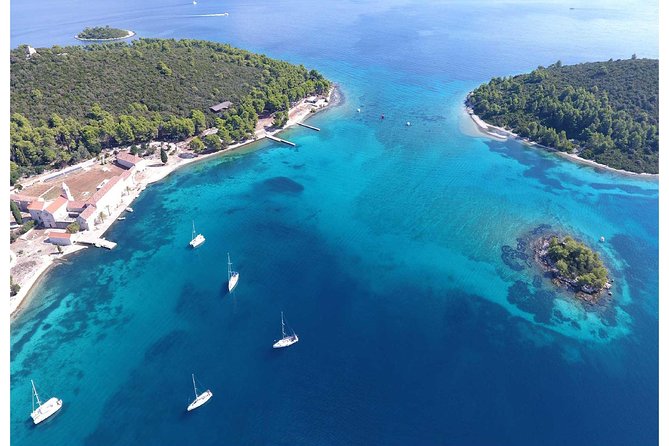 Korcula 3 Islands Tour - Badija - Vrnik - Stupe (shared tour) - Badija: the best stop for walking and a quiet swim
