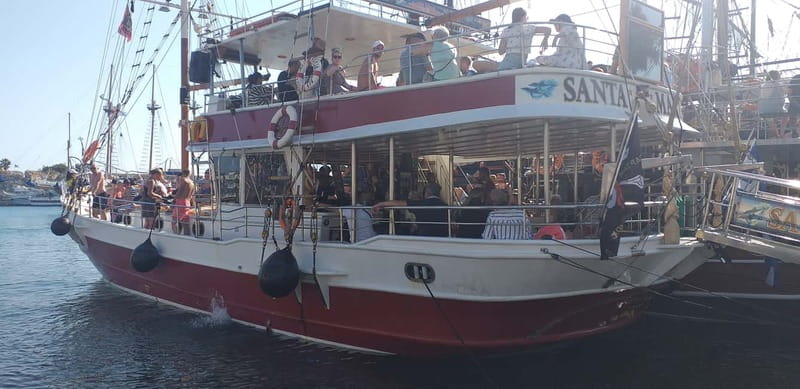 Kos: 3-Island Cruise with Lunch, Swimming and Audio Guide - The return cruise and onboard atmosphere