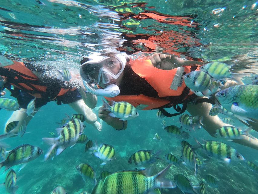 Krabi 4 Island One Day Tour by Speed boat or Longtail boat - Ko Poda, the main beach stop
