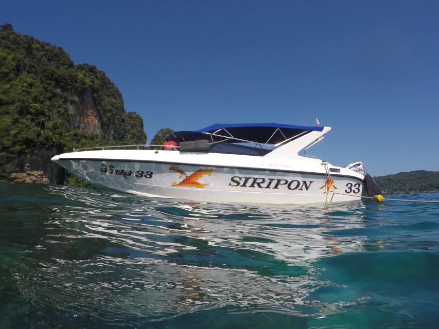 Krabi 4 Island One Day Tour by Speed boat or Longtail boat - Lunch, snorkeling gear, and the real value of $28
