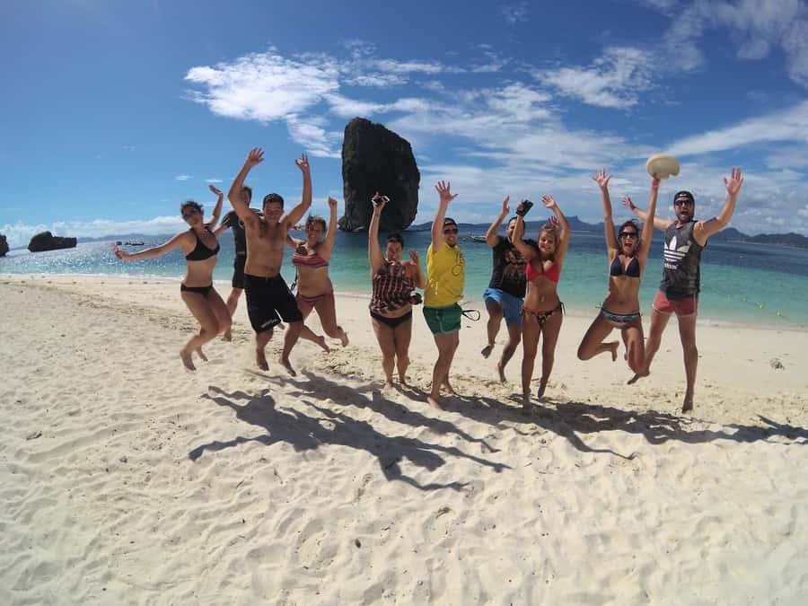 Krabi: 4 Island Sunset Small Group Tour with Night Snorkel - Railay begins the island circuit