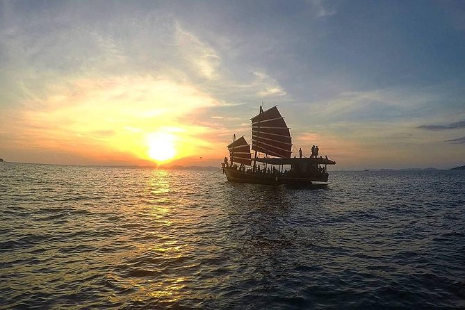 Krabi 4 Island Sunset Snorkeling Cruise + Bioluminescent Swim - Chicken Island brings the classic Krabi scenery