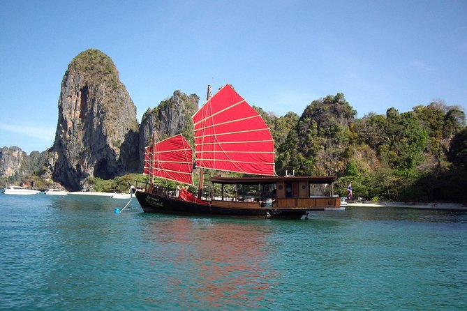 Krabi 4 Island Sunset Snorkeling Cruise + Bioluminescent Swim - Boarding requires a short wade from shore