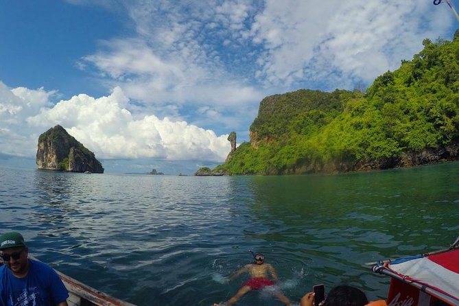 Krabi 4 Island Tour: Private Long-tail Boat Charter - Thale Waek and the changing sandbar