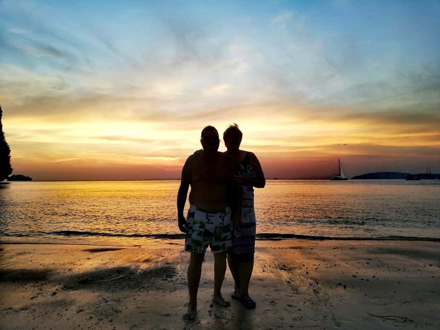 Krabi: 4 Island Tour, Sunset+Plankton, Small Group 12 pax - Poda Island: the main beach stop