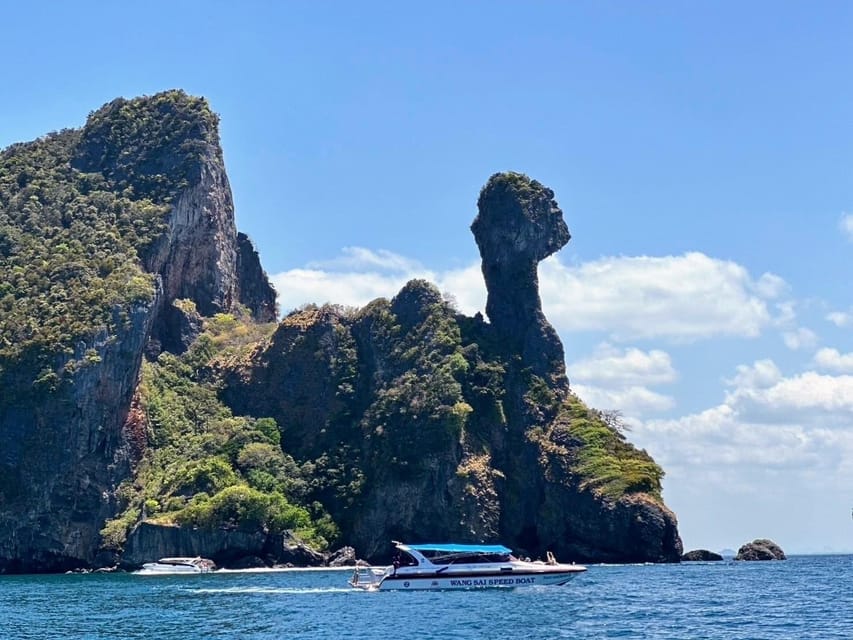 Krabi: 4 Island Whirlwind Tour with Caves, Sandbars & Reefs - The speedboat ride back to the pier