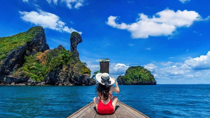 Krabi: 4 Islands and Caves Boat Tour with Lunch - Phra Nang Cave and the sacred shrine