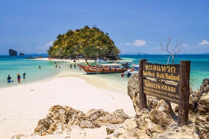 Krabi 4 Islands by Longtail Boat Include Lunch and Snorkeling - Tup Island and the remarkable Talay Waek sandbar