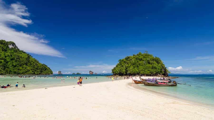Krabi: 4 Islands Day Tour by Speedboat or Longtail Boat - A half-day route through Krabi’s best-known islands