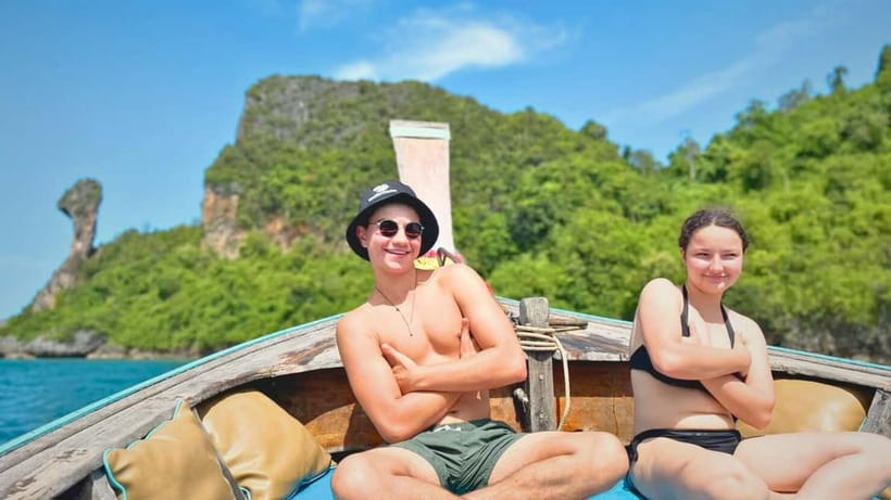 Krabi: 4 Islands Hopping & Snorkeling Tour - Phra Nang Beach and the cave spirit