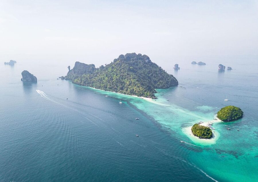 Krabi: 4 Islands & Krabi's Separated Sea Longtail Boat Tour - Phra Nang Cave Beach gives you a dramatic first stop
