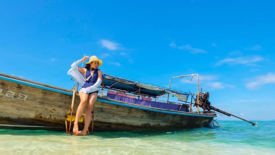 Krabi: 4 Islands Private Longtail Boat Tour - Poda Island: a gentle first stop