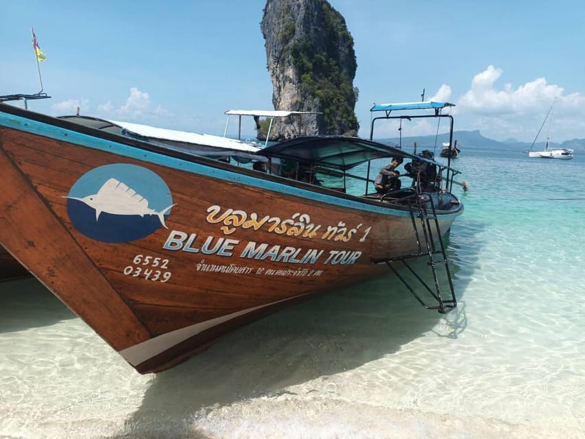 Krabi: 4 Islands - Private tour by Longtail boat - Tup Island, Mor Island, and the tide-made sandbar