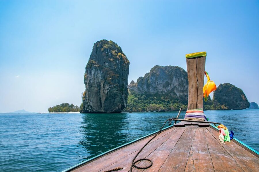 Krabi: 4 Islands - Private tour by Longtail boat - Poda Island for beach time and lunch