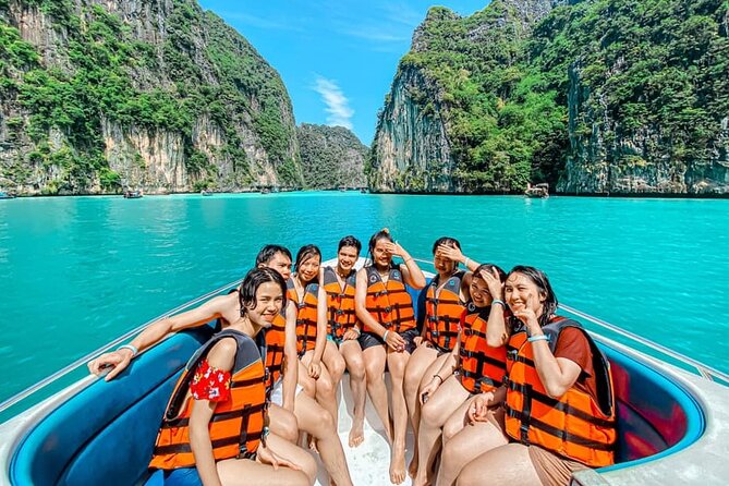 Krabi 4 Islands Speedboat Tour Snorkeling and Beach Lunch - Four islands in six hours from Krabi