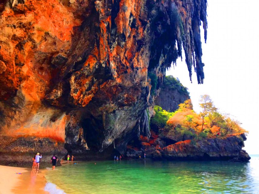 Krabi: 4 Islands Sunset Longtail Boat Tour with BBQ Dinner - Chicken Island and Taming Island: the main snorkeling stretch