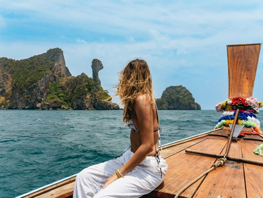 Krabi: 4 Islands Tour by Longtail Boat & Thai Buffet Lunch - Chicken Island From the Water