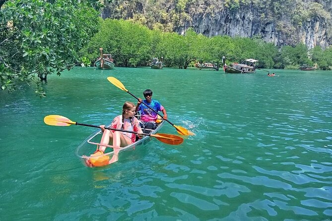 Krabi 5 Island Speedboat Tour from Phuket - Hong Island combines lunch, snorkeling, and a viewpoint